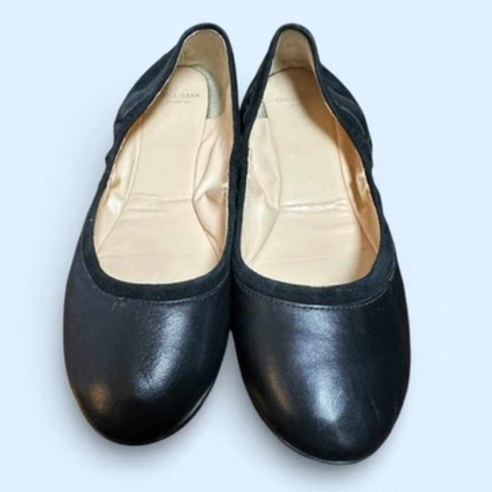 VGC Cole Haan Black Manhattan Ballet Flats Size US 7.5B or 6 In Kids or 38.5 EUR